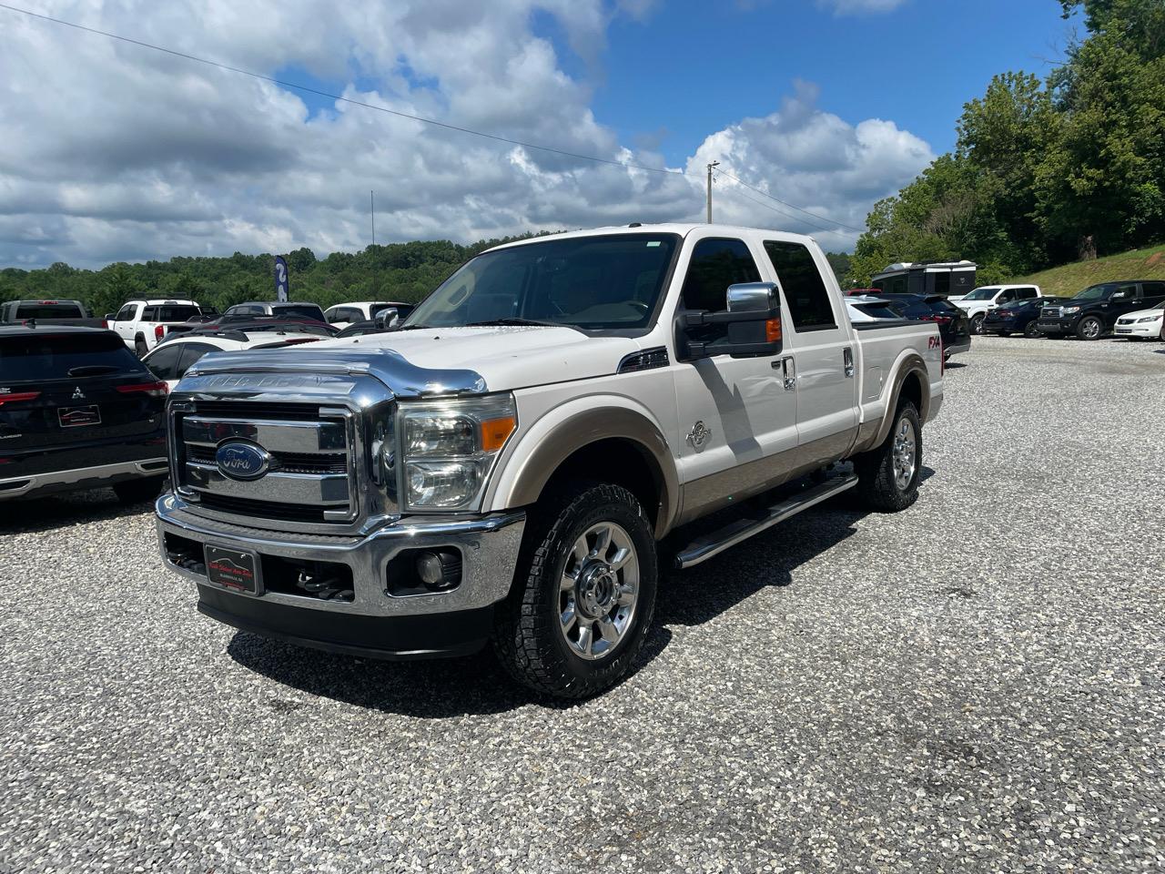 Ford Super Duty F-250 SRW 4WD Crew Cab 156" Lariat 2012