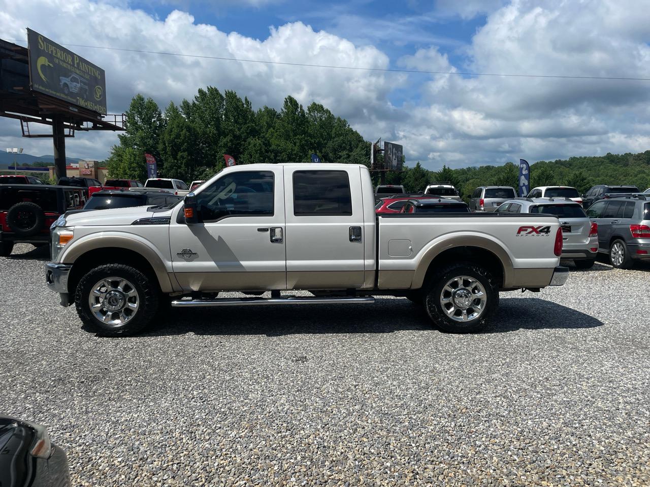 Ford Super Duty F-250 SRW 4WD Crew Cab 156" Lariat 2012