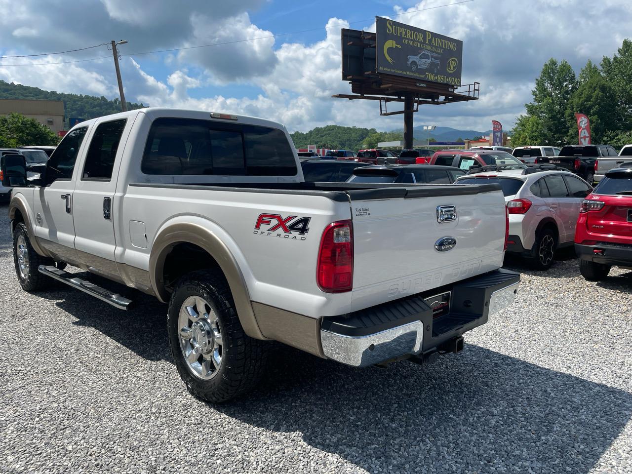 Ford Super Duty F-250 SRW 4WD Crew Cab 156" Lariat 2012