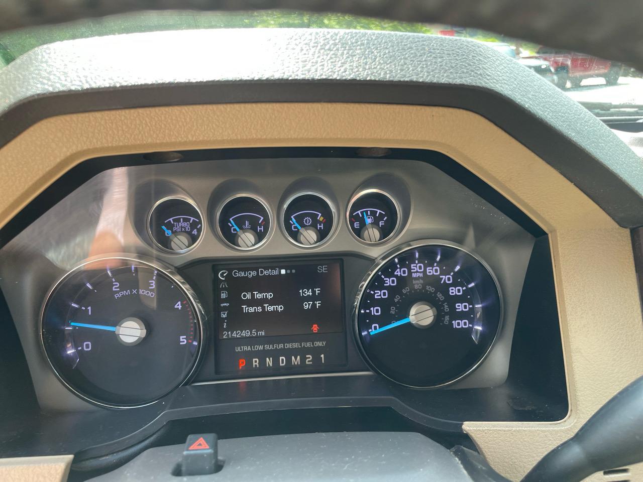 Ford Super Duty F-250 SRW 4WD Crew Cab 156" Lariat 2012