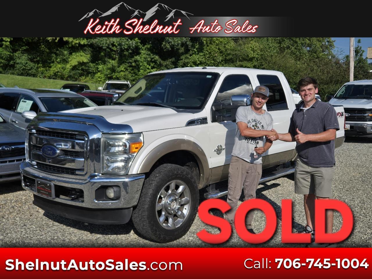 2012 Ford Super Duty F-250 SRW 4WD Crew Cab 156" Lariat