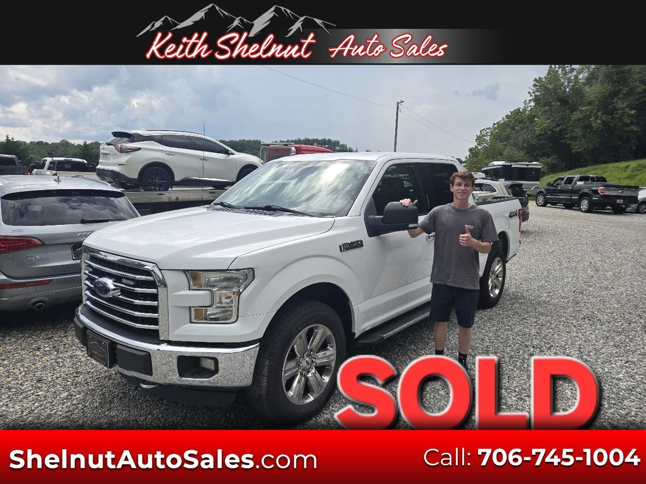 2016 Ford F-150 4WD SuperCrew 145" XLT
