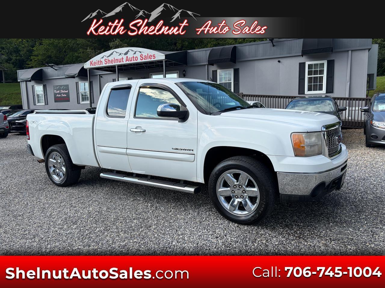 2013 GMC Sierra 1500 4WD Ext Cab 143.5" SLE