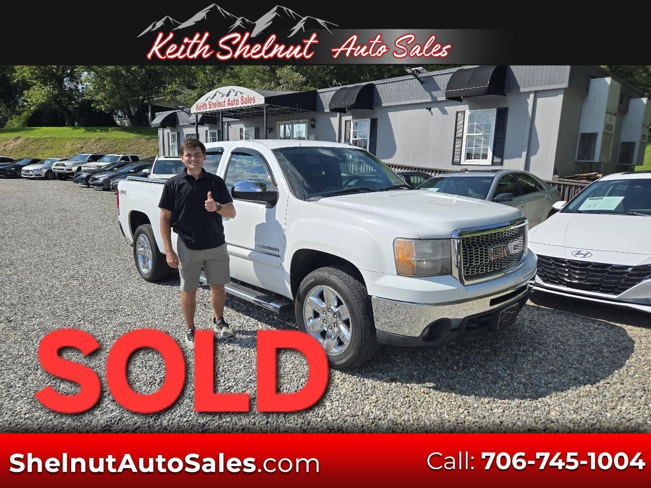 2013 GMC Sierra 1500 4WD Ext Cab 143.5" SLE