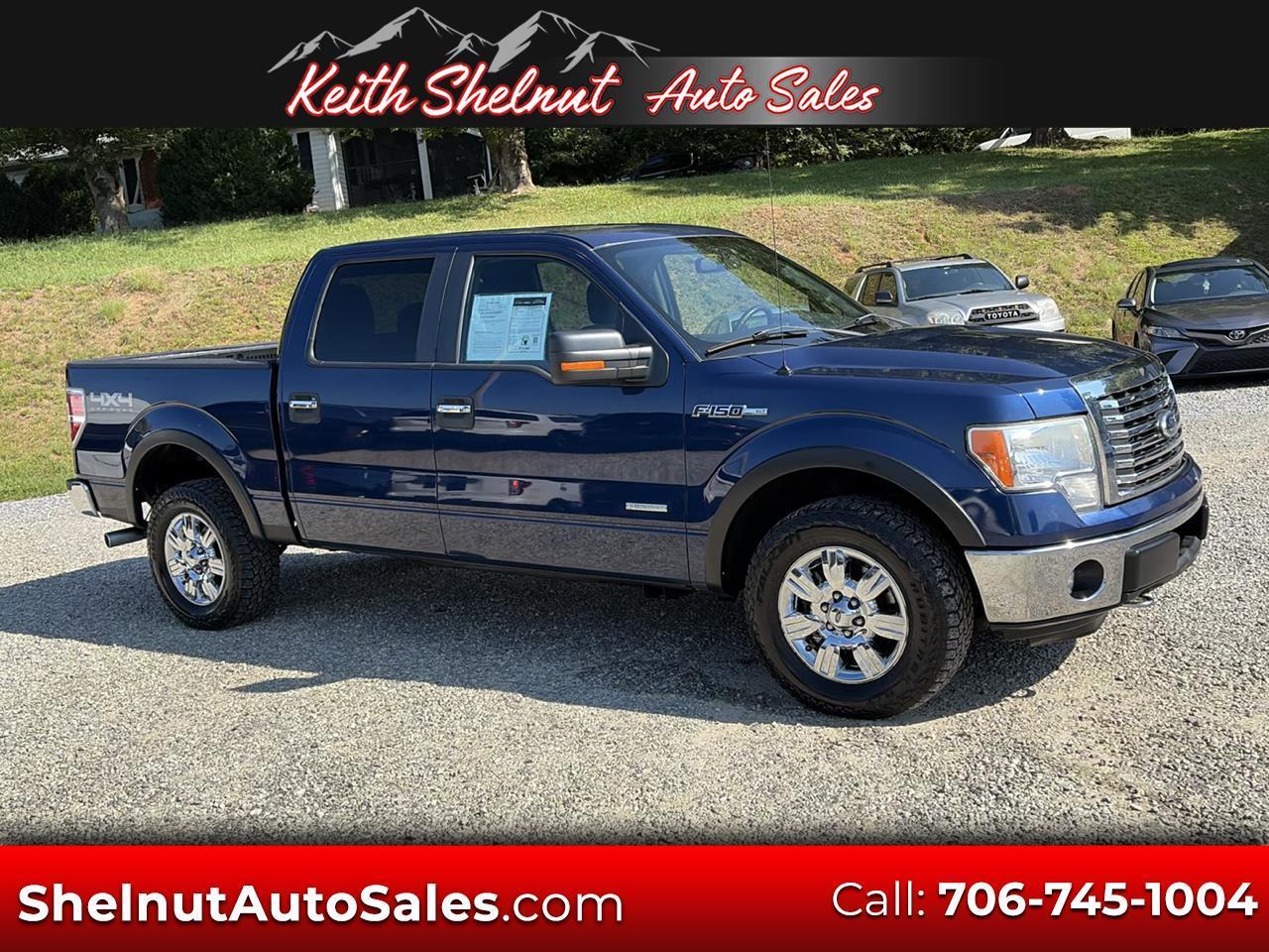 2012 Ford F-150 XLT 4WD SuperCrew 5.5' Box