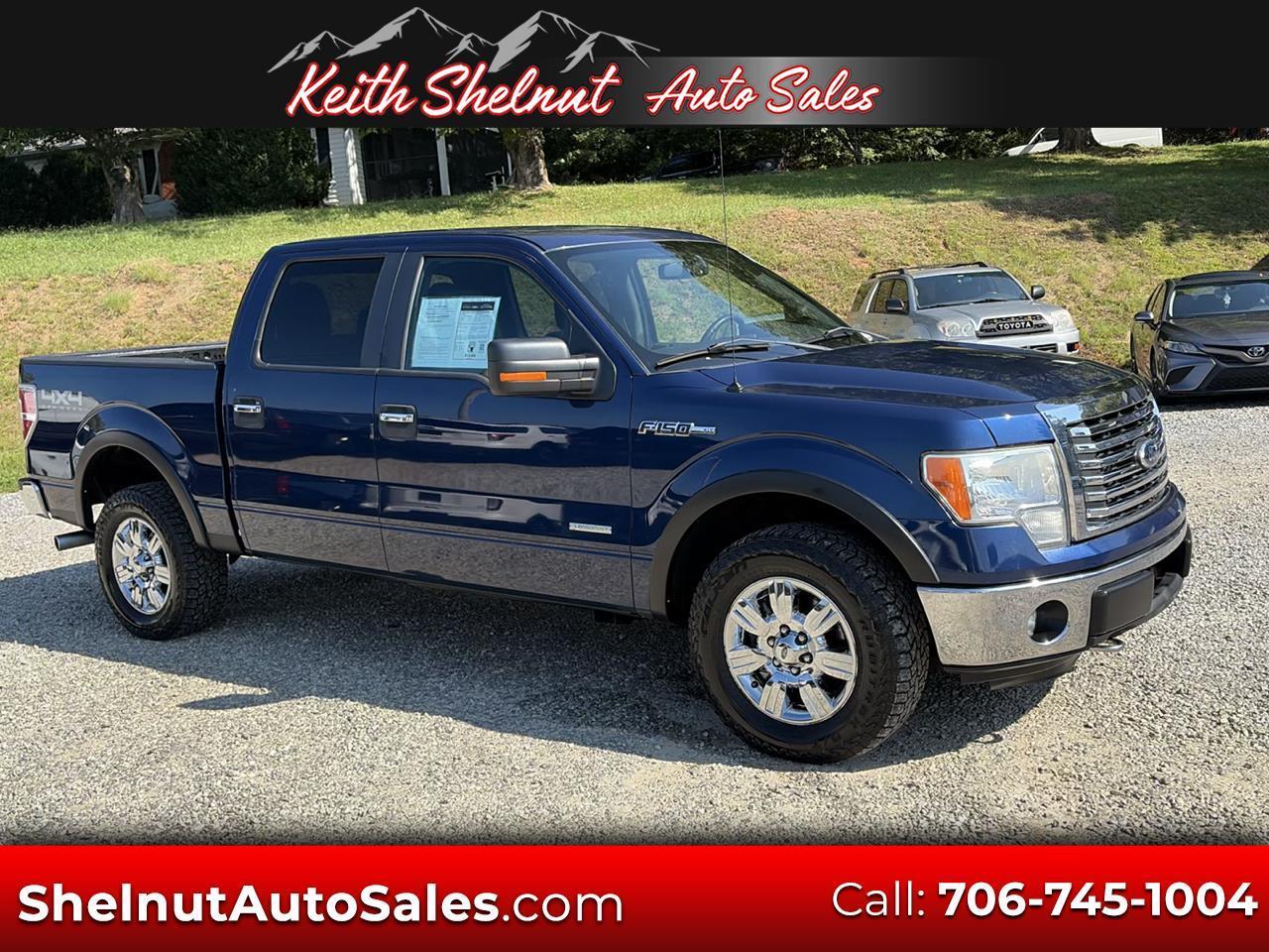 2012 Ford F-150 XLT 4WD SuperCrew 5.5' Box
