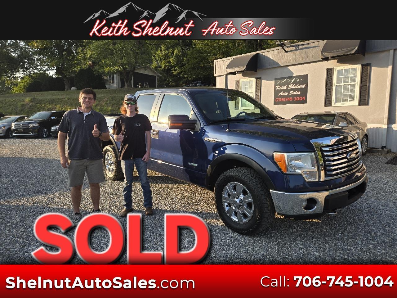 2012 Ford F-150 XLT 4WD SuperCrew 5.5' Box