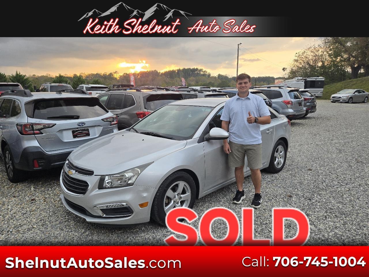 2015 Chevrolet Cruze 4dr Sdn Man 1LT