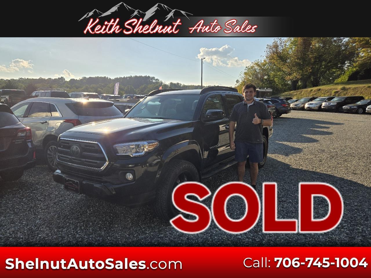 Toyota Tacoma 4WD Double Cab V6 AT SR5 (Natl) 2018