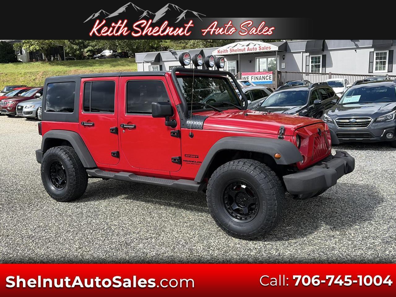2015 Jeep Wrangler Unlimited 4WD 4dr Sport