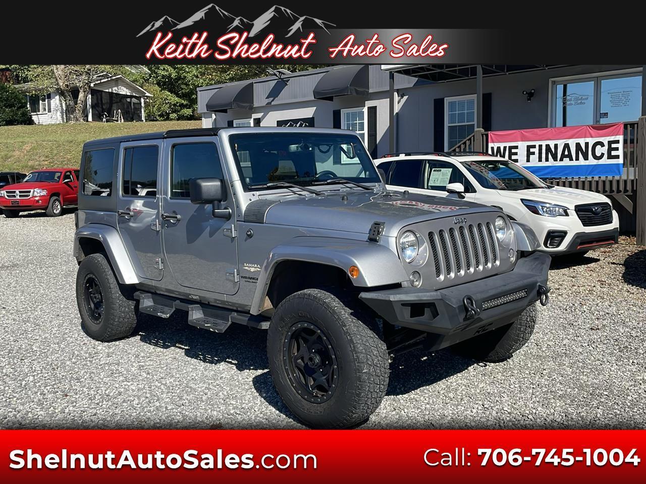 Jeep Wrangler Unlimited 4WD 4dr Sahara 2014