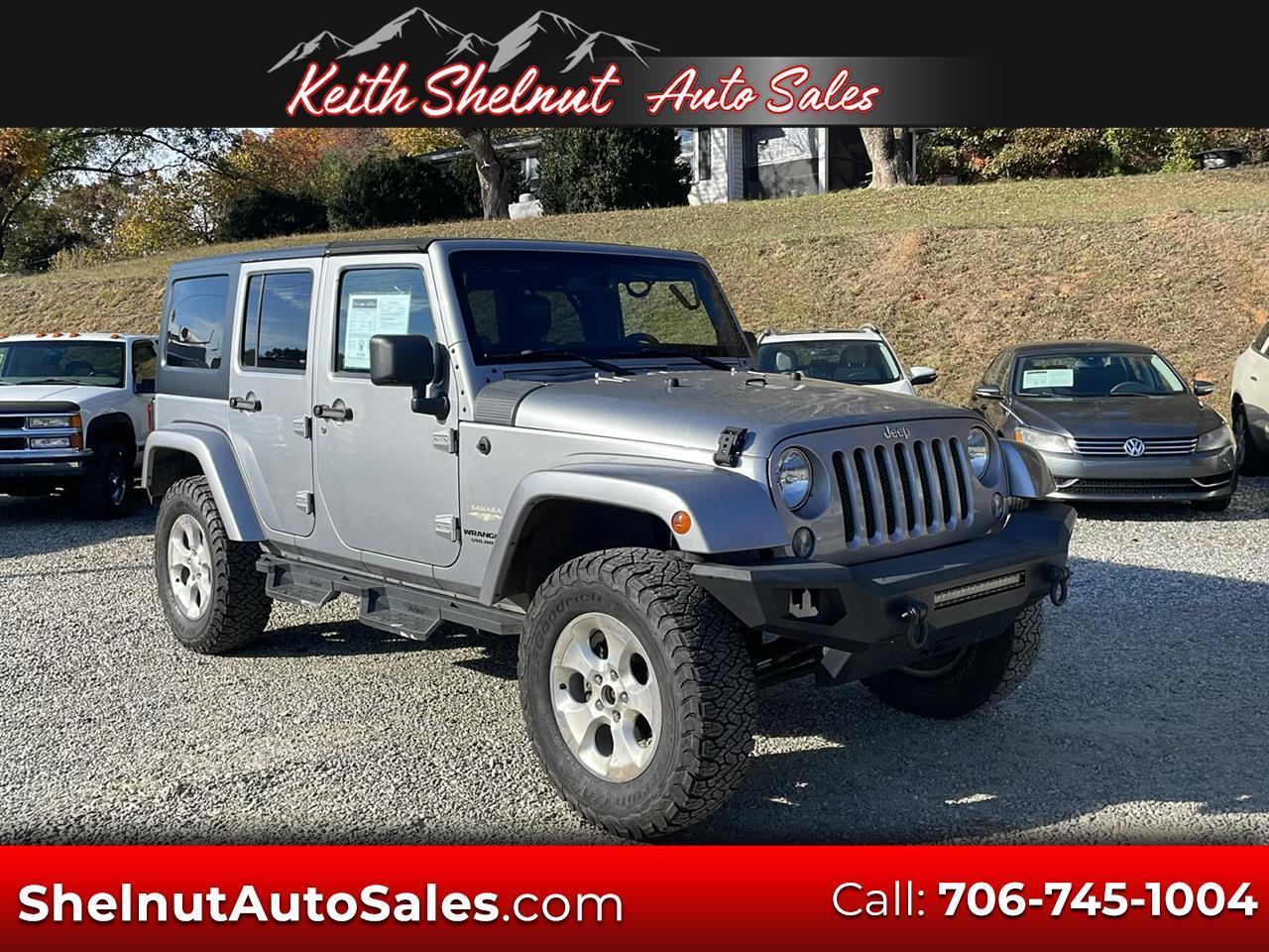 2014 Jeep Wrangler Unlimited 4WD 4dr Sahara