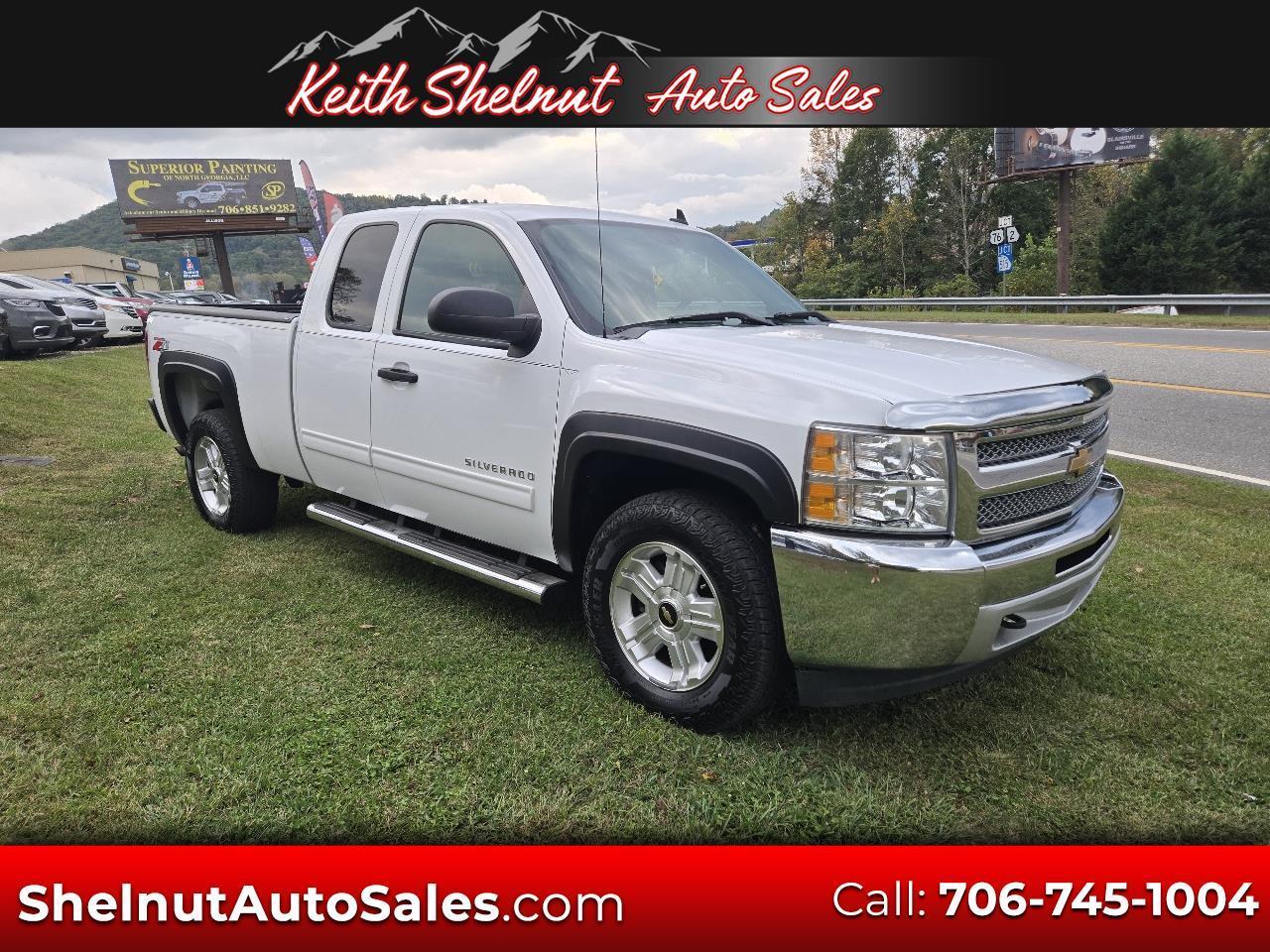 2012 Chevrolet Silverado 1500 4WD Ext Cab 143.5" LT