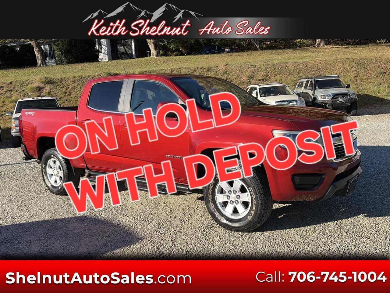 2016 Chevrolet Colorado 4WD Crew Cab 128.3" WT