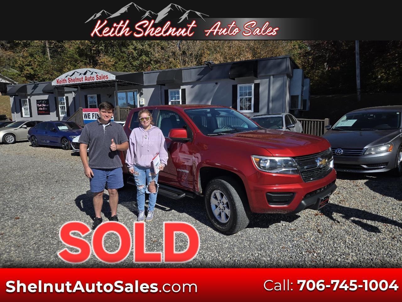 2016 Chevrolet Colorado 4WD Crew Cab 128.3" WT