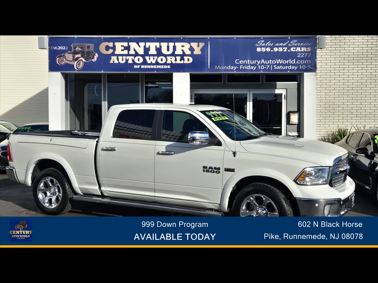2017 RAM 1500 Laramie Crew Cab LWB 4WD