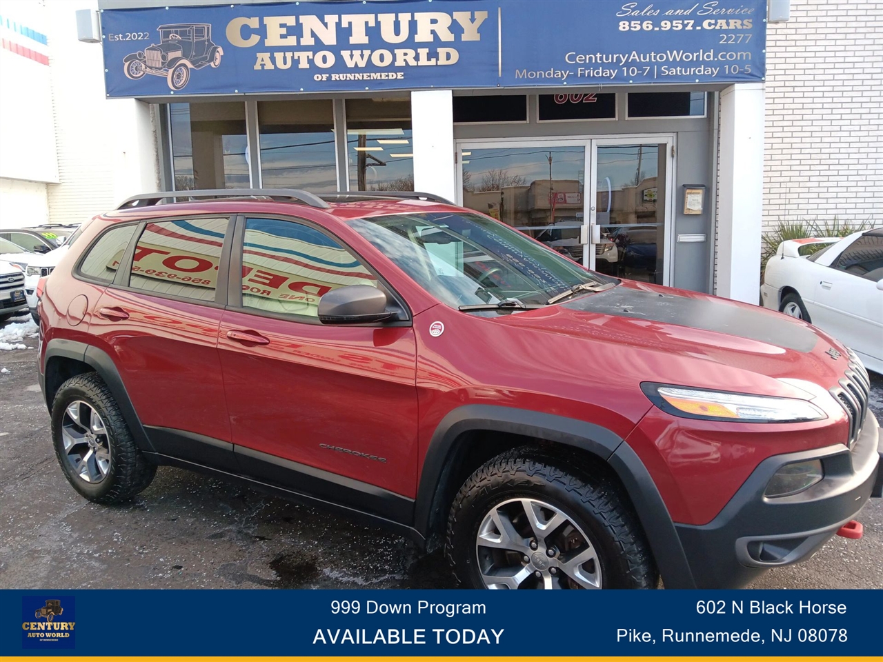 2015 Jeep Cherokee 4WD 4dr Trailhawk