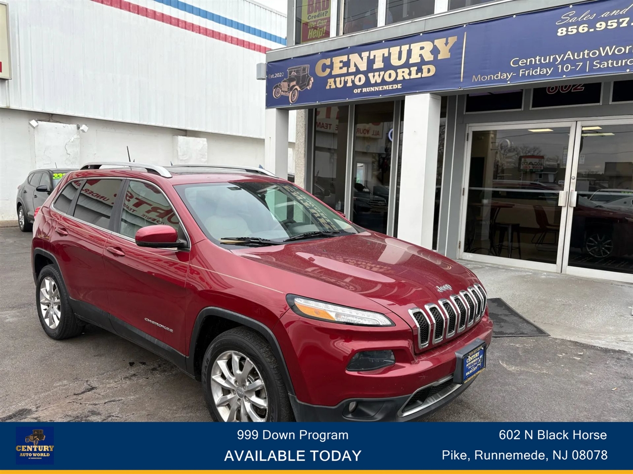 2016 Jeep Cherokee 4WD 4dr Limited
