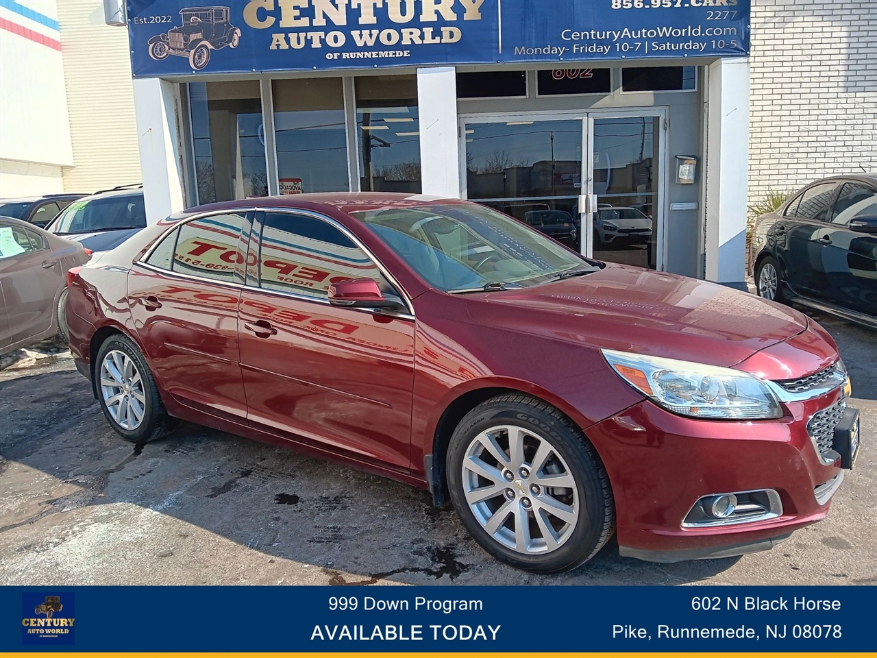 2015 Chevrolet Malibu 4dr Sdn LT w/2LT