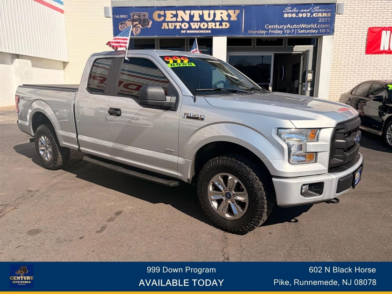 2015 Ford F-150 4WD SuperCab 145" XLT