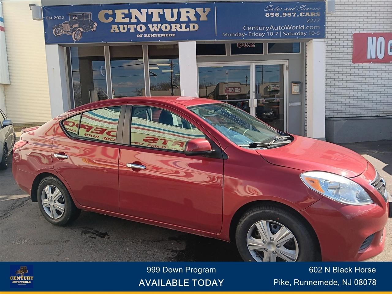 2013 Nissan Versa 4dr Sdn CVT 1.6 SV