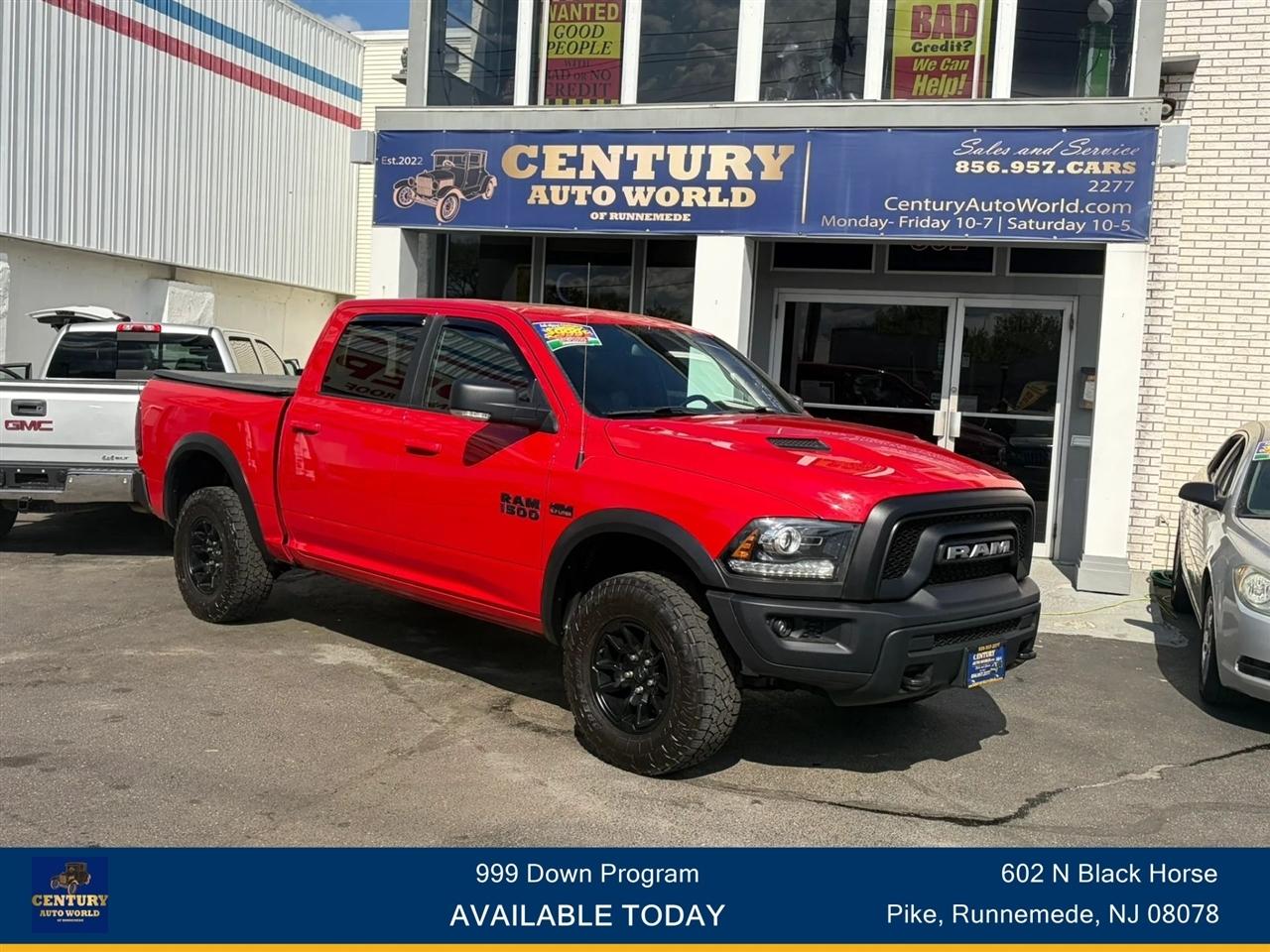 2018 RAM 1500 Rebel 4x4 Crew Cab 5'7" Box