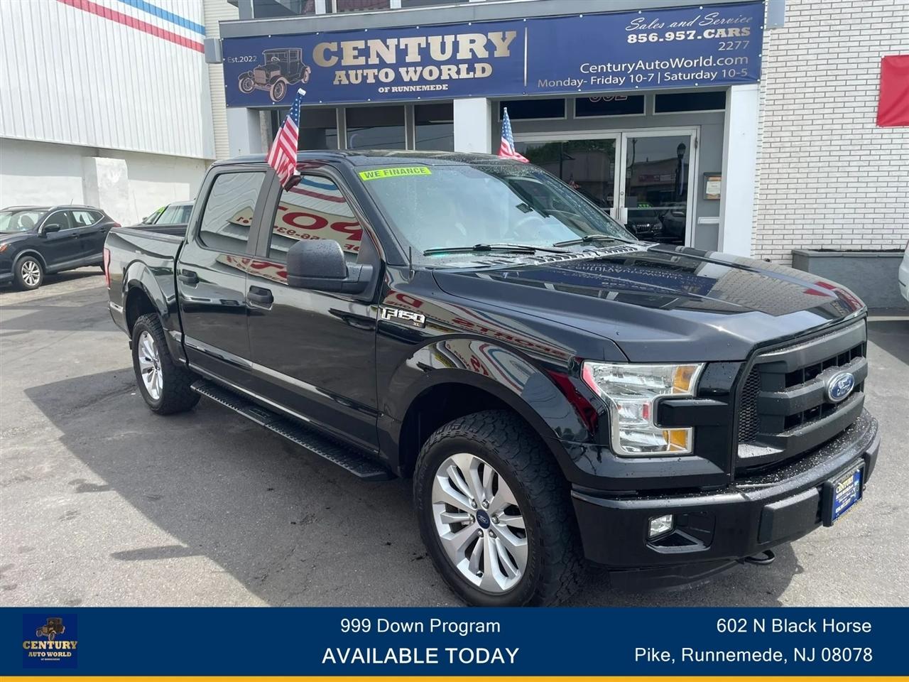 2016 Ford F-150 4WD SuperCrew 145" XLT