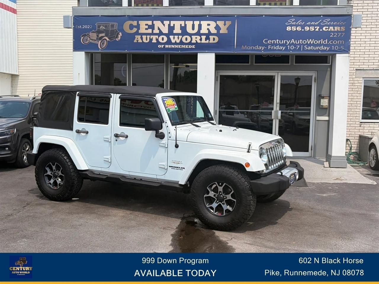 2015 Jeep Wrangler Unlimited 4WD 4dr Sahara