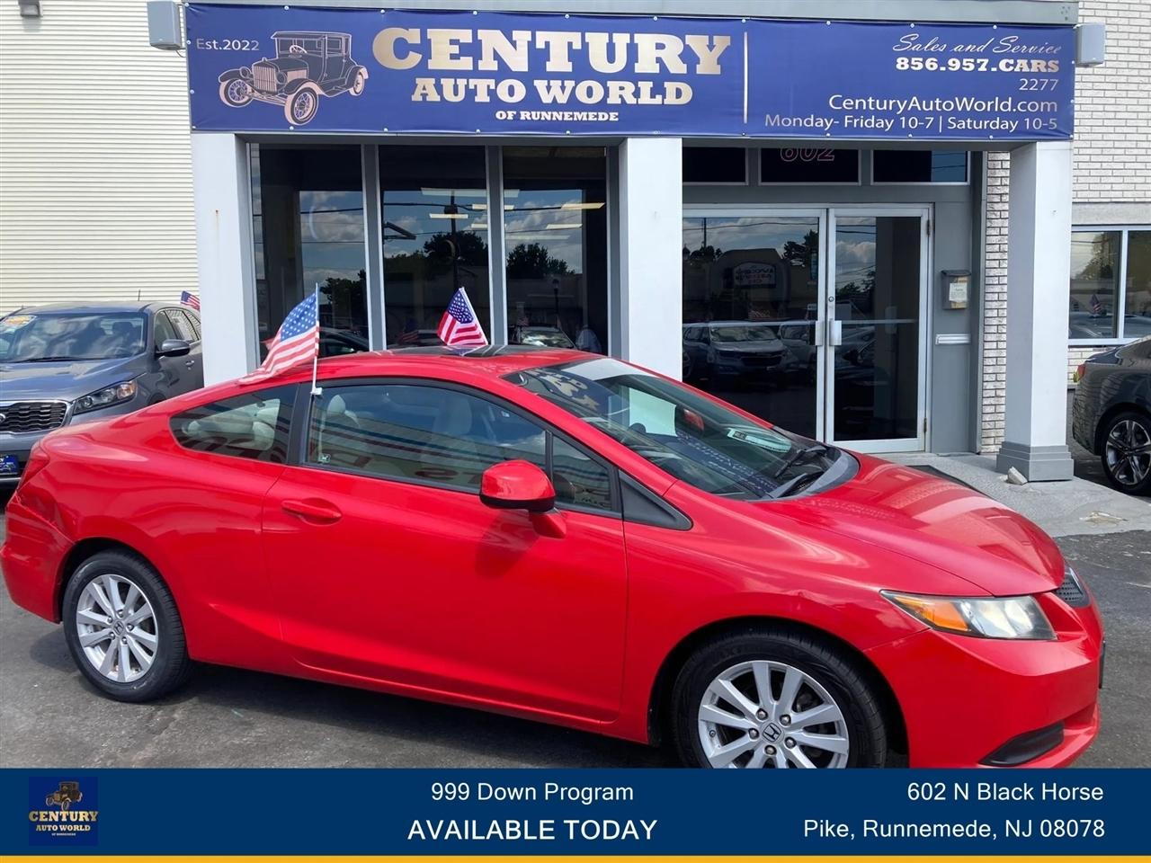 2012 Honda Civic Cpe 2dr Auto EX w/Navi