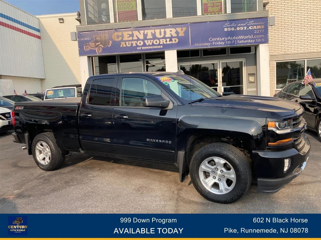 2017 Chevrolet Silverado 1500 4WD Double Cab 143.5" LT w/2LT