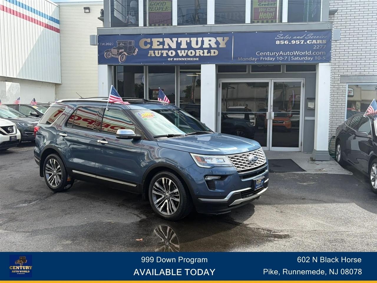 2018 Ford Explorer Platinum 4WD