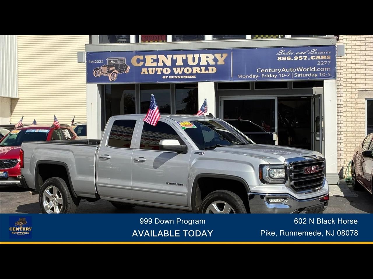 2017 GMC Sierra 1500 4WD Double Cab 143.5" SLE