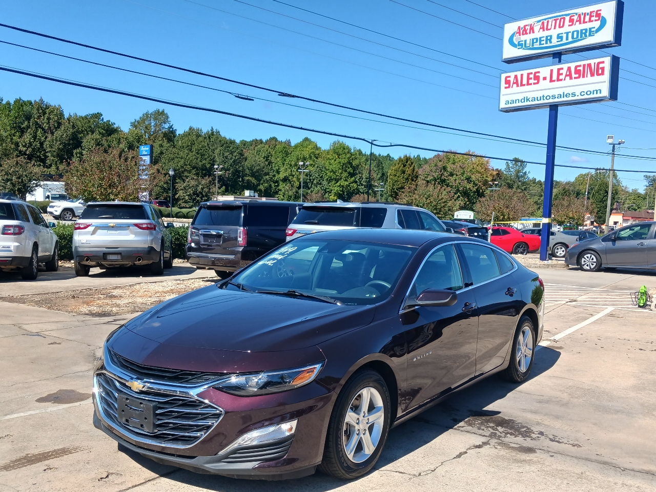 Used 2020 Chevrolet Malibu LT for Sale in Mauldin SC 29662 A & K Auto