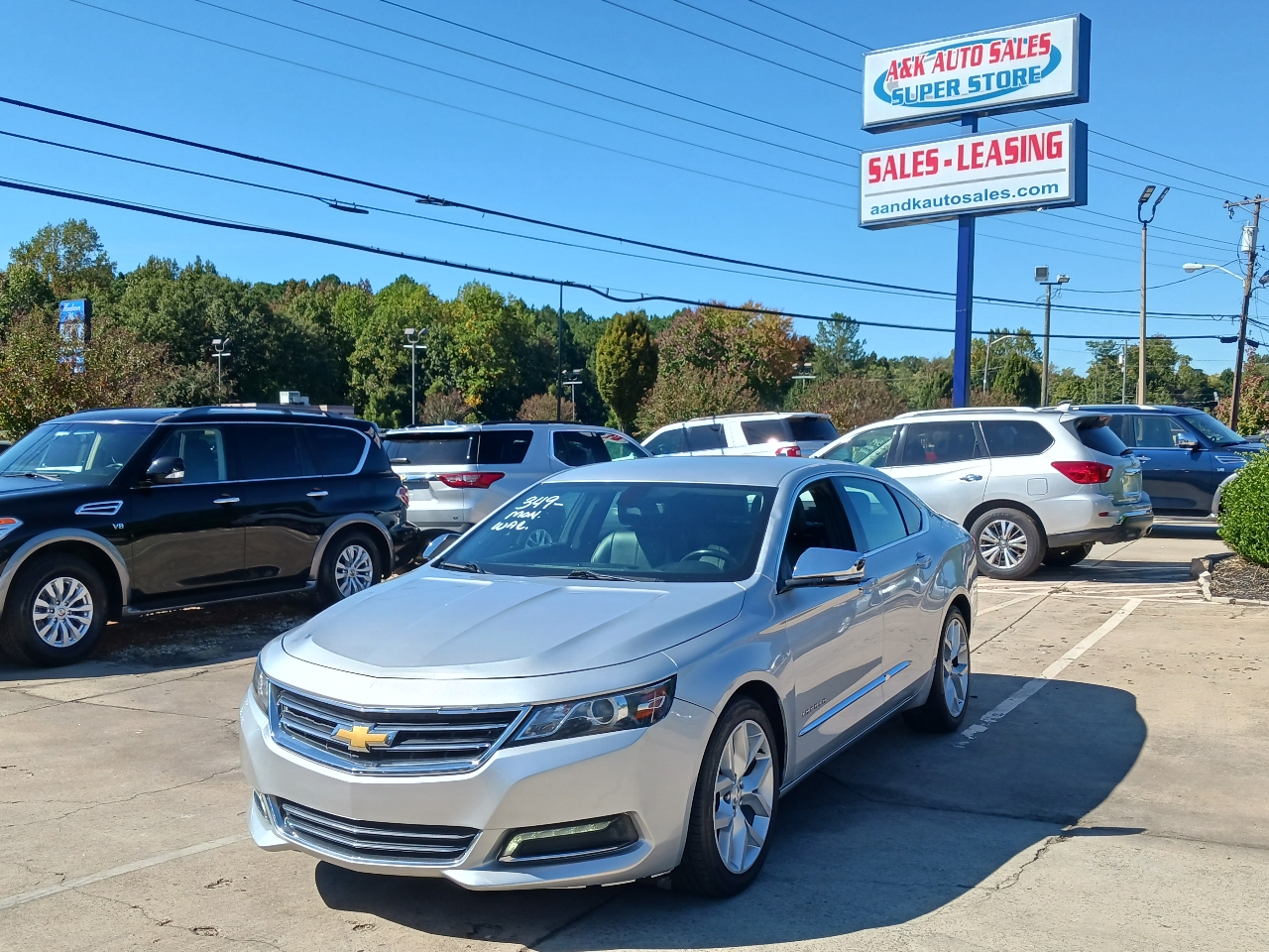 Used 2019 Chevrolet Impala Premier for Sale in Mauldin SC 29662 A & K