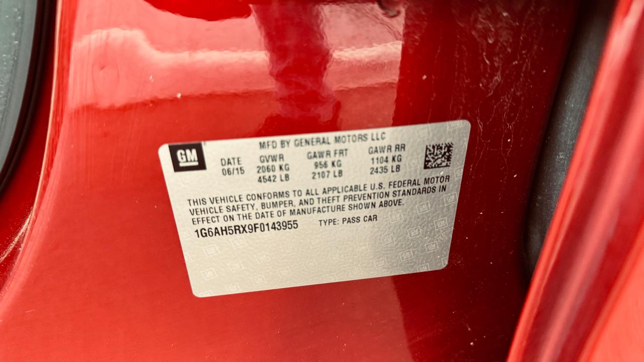 Cadillac ATS Sedan 4dr Sdn 2.0L Luxury AWD 2015