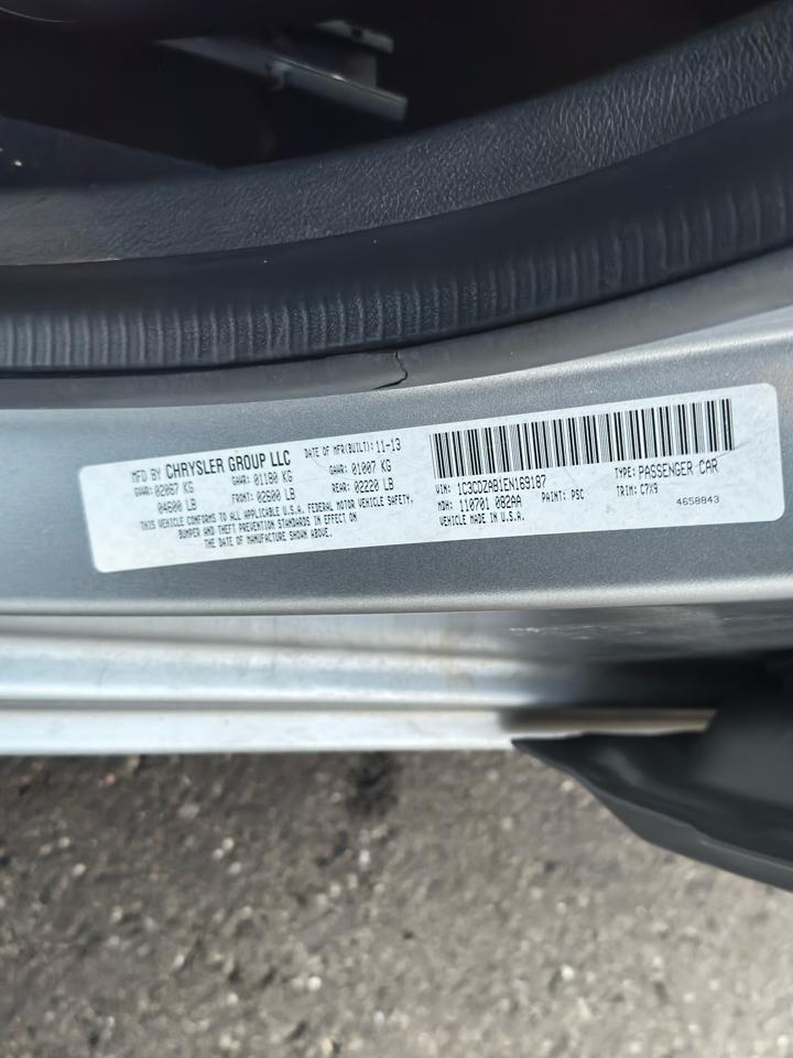 Dodge Avenger 4dr Sdn SE 2014