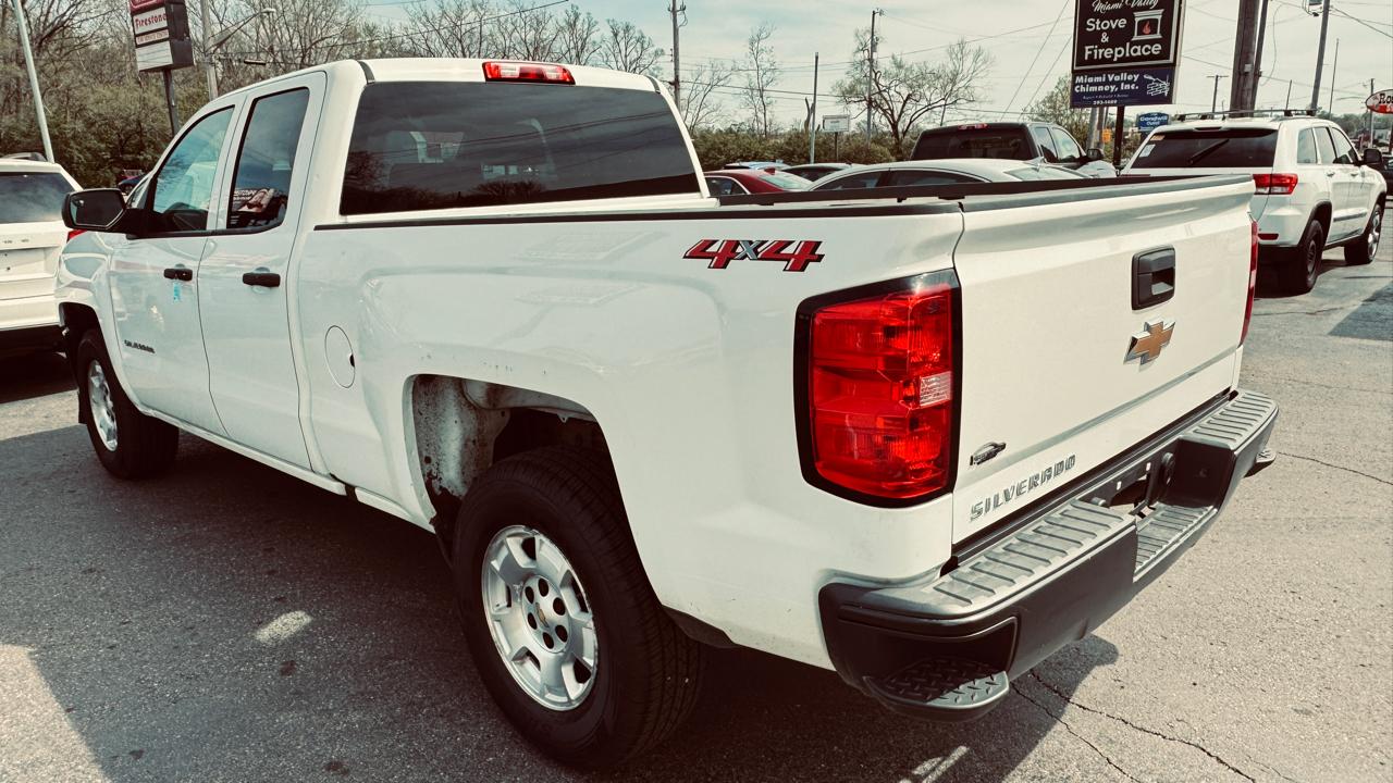 Chevrolet Silverado 1500 4WD Double Cab 143.5" Work Truck 2018