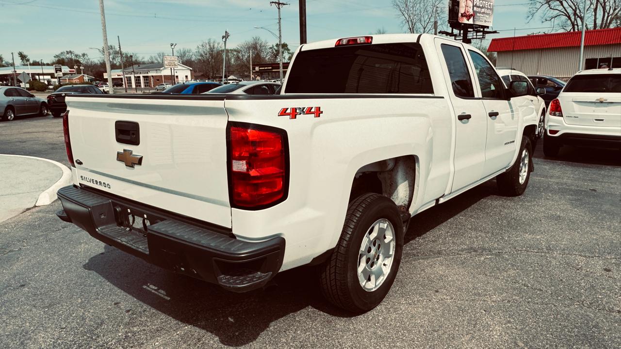 Chevrolet Silverado 1500 4WD Double Cab 143.5" Work Truck 2018