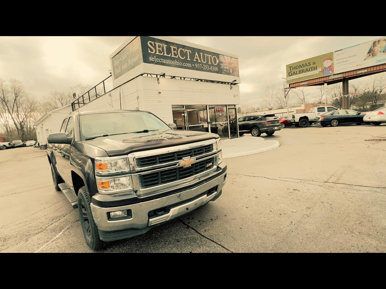2015 Chevrolet Silverado 1500 4WD Double Cab 143.5" LT w/1LT
