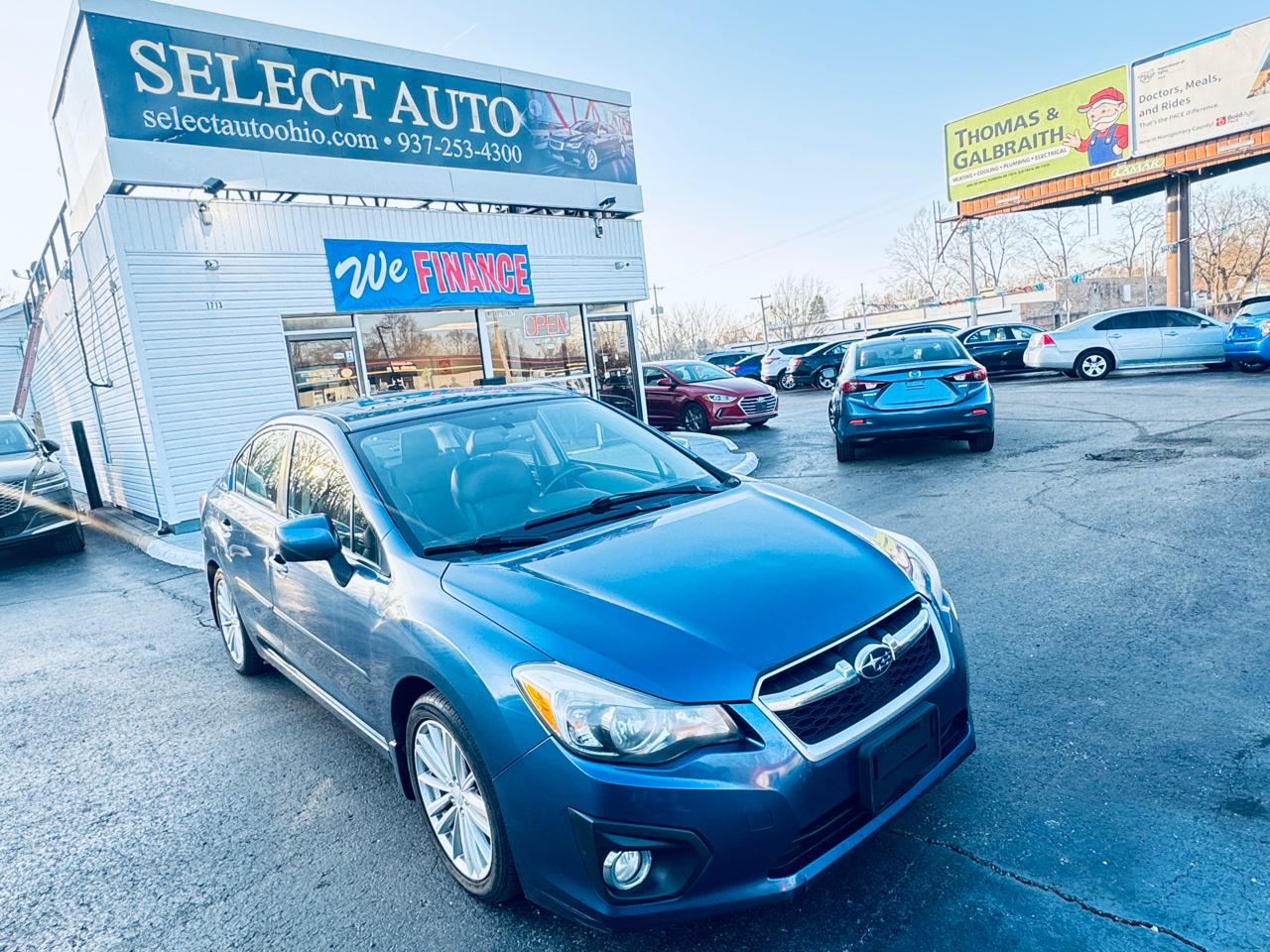 2013 Subaru Impreza Sedan 4dr Auto 2.0i Limited