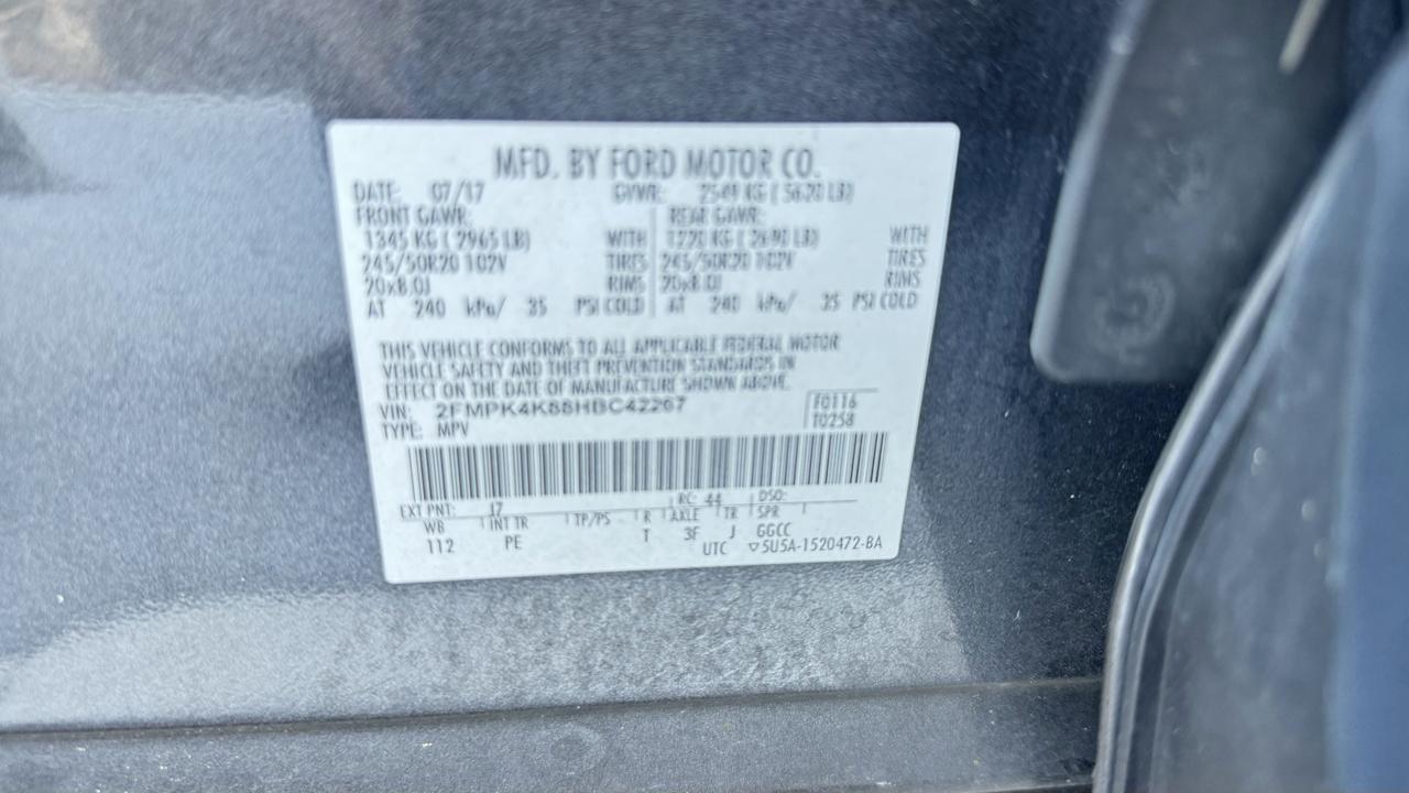 Ford Edge Titanium AWD 2017