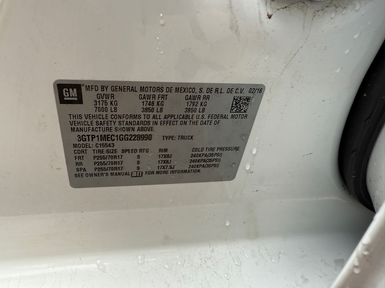 GMC Sierra 1500  2016