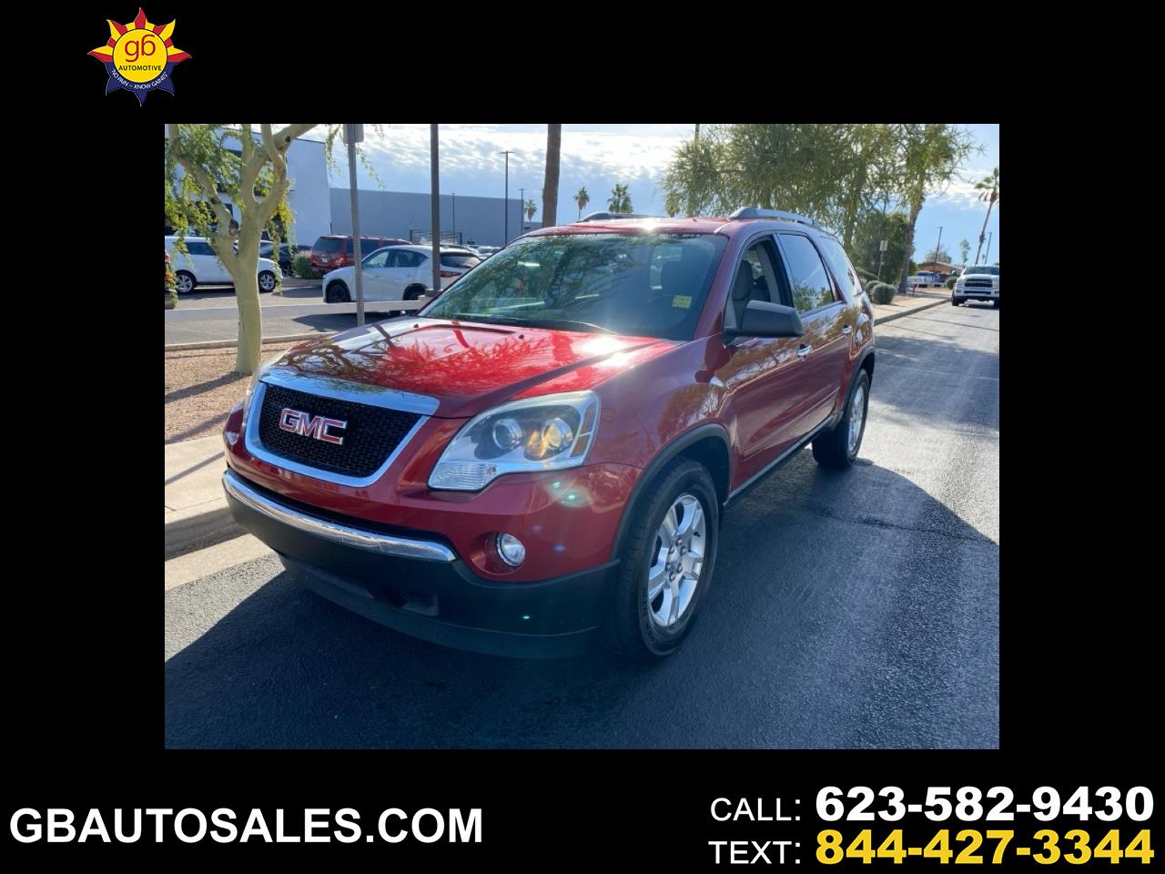 2012 GMC Acadia SLE