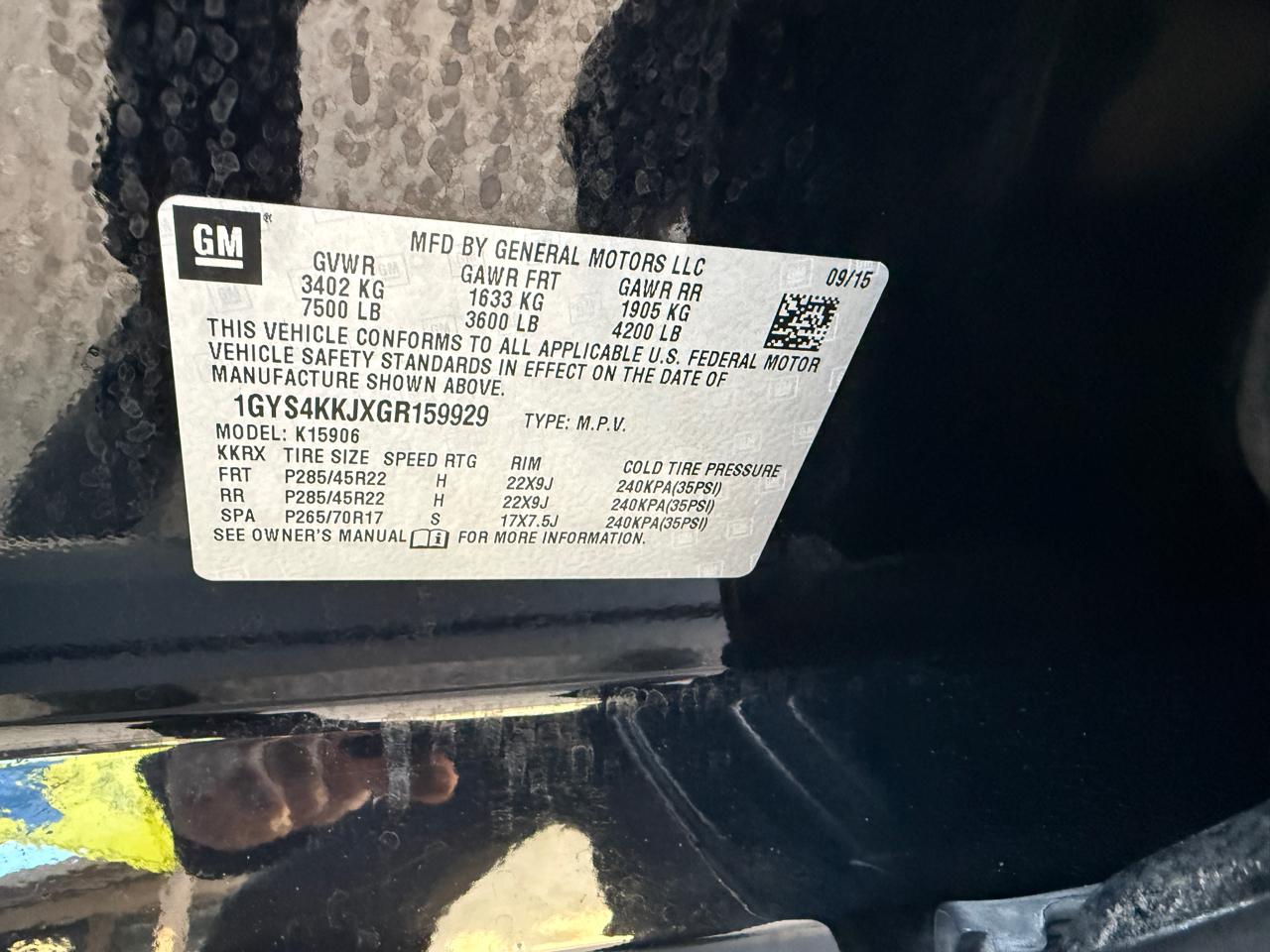 Cadillac Escalade  2016