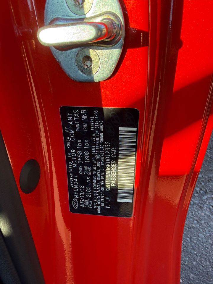 Hyundai Veloster  2019