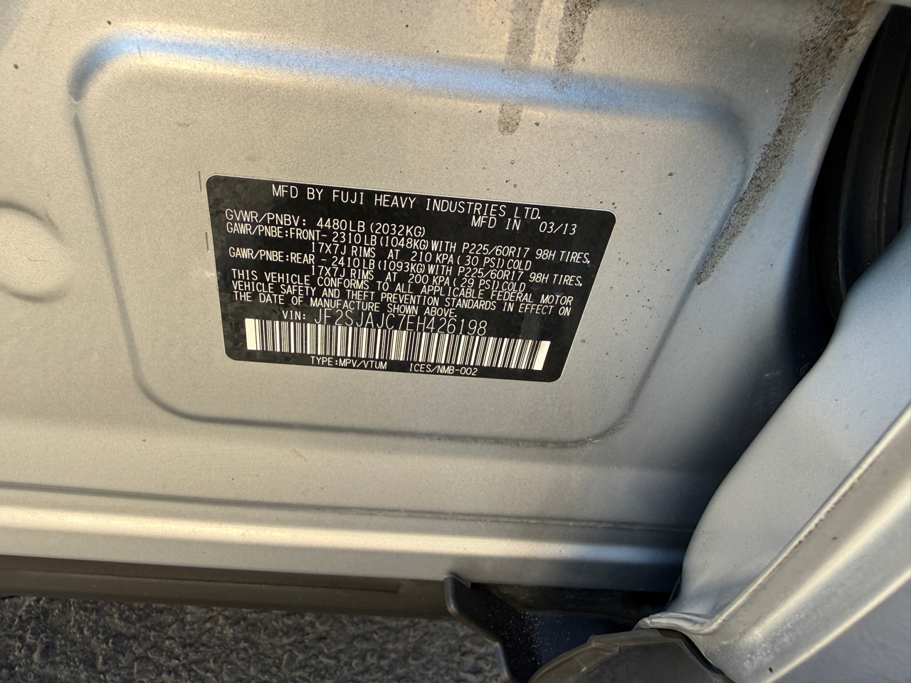 Subaru Forester  2014