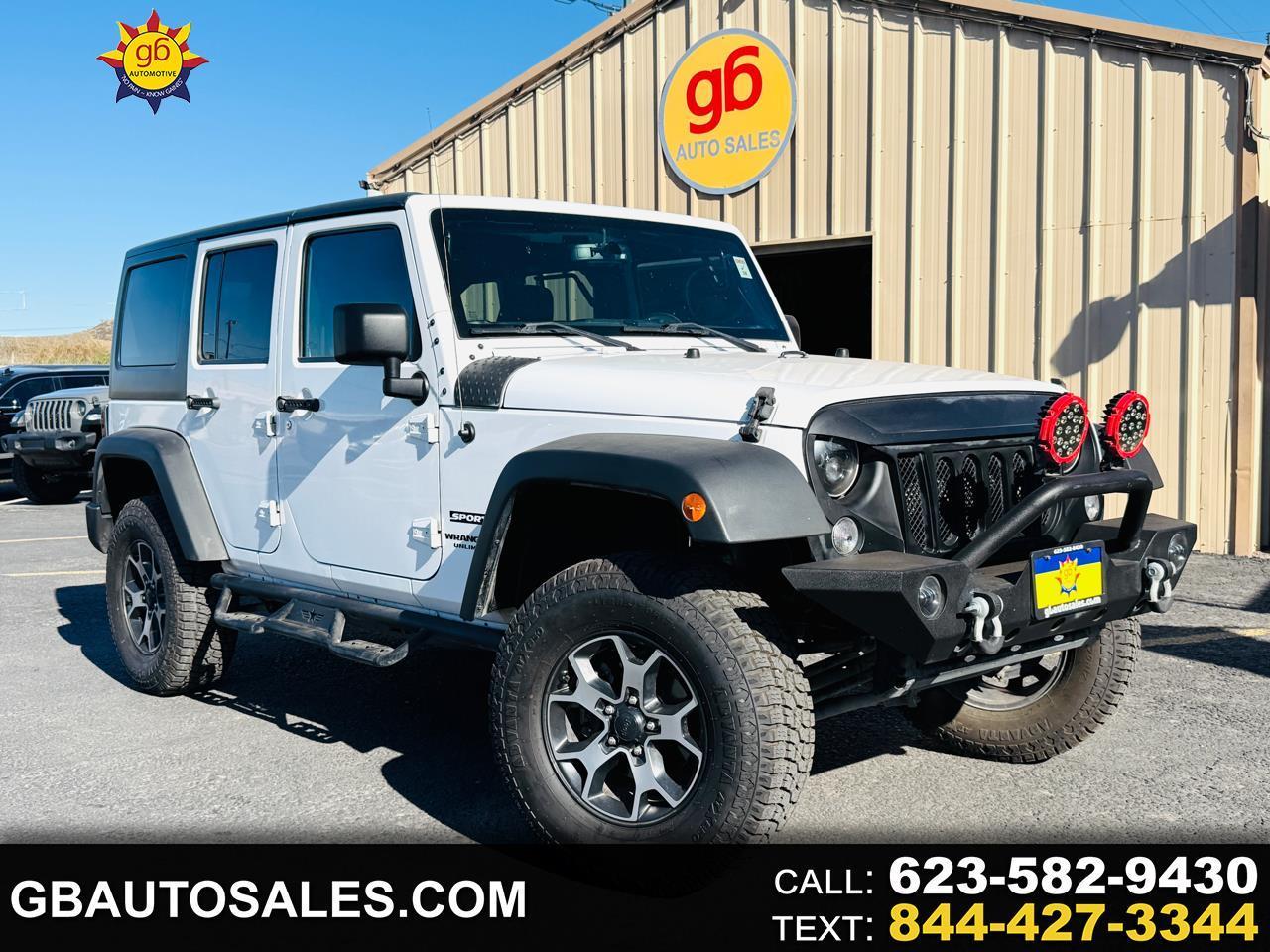 2017 Jeep Wrangler Unlimited Sport 4WD