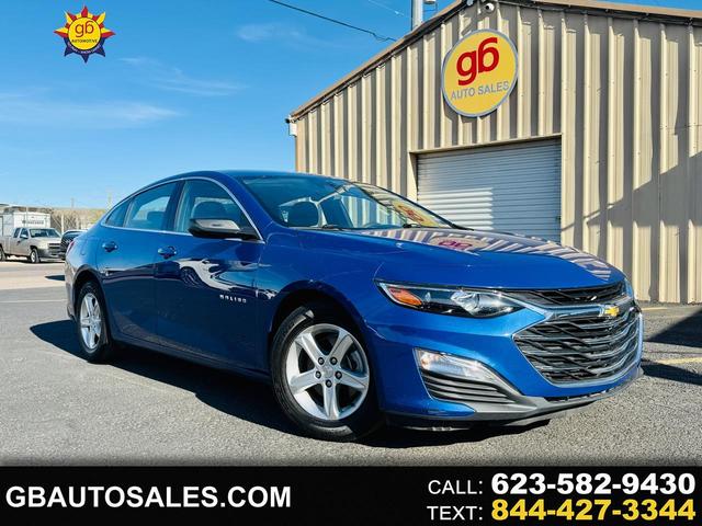 Blue 2023 Chevrolet Malibu LS Fleet FWD Sedan Front-Wheel Drive Continuously Variable Transmission