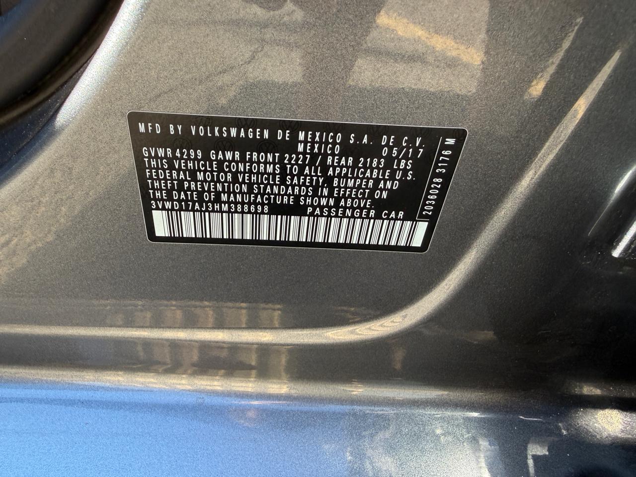 Volkswagen Jetta  2017