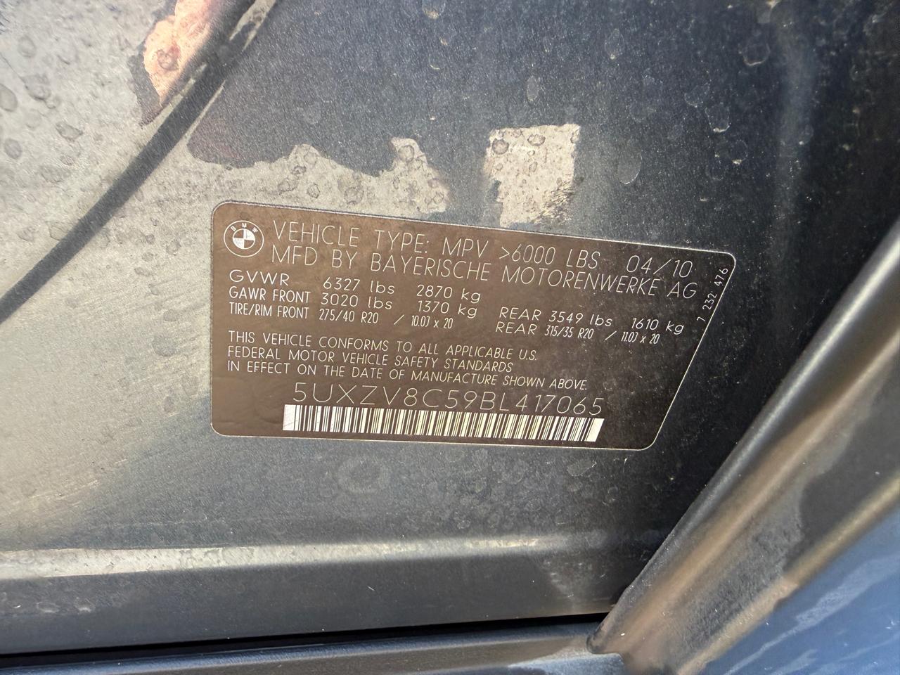 BMW X5  2011